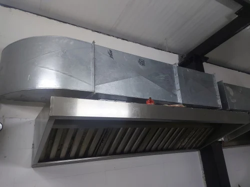 Exhaust Hood With Duct Line In Goa